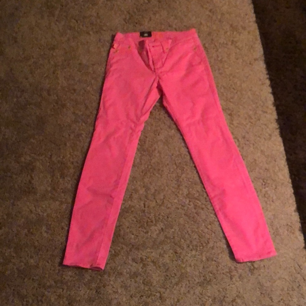 NWT hot pink rock n republic legging jeans